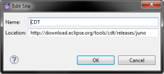 Eclipse CDT site